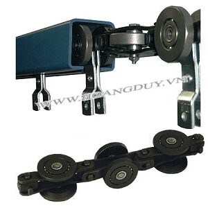 Băng tải xích treo ray U