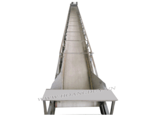 Băng tải PVC 3 dãy con lăn